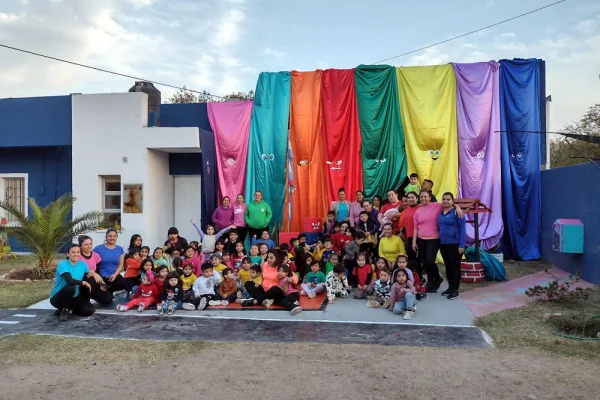 El Jardín Materno el Rincóncito Azul homenajeó a sus niños