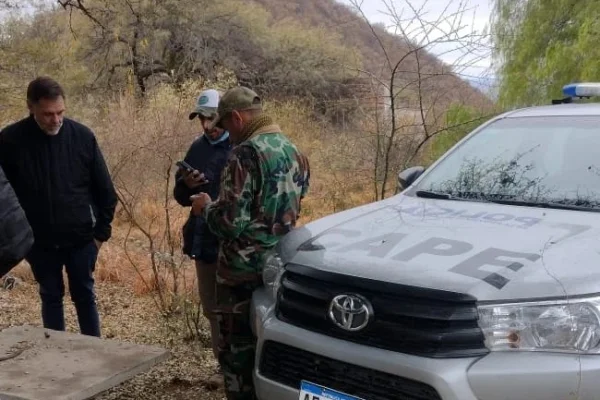 La familia del piloto desaparecido está en La Rioja para seguir los trabajos de búsqueda