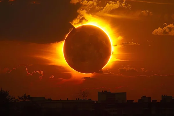 Cuándo es el próximo eclipse solar anular en la Argentina y dónde se podrá ver su punto máximo