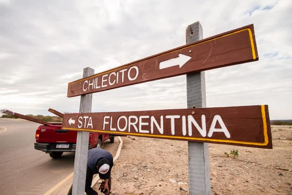 Abastecen con señalética turística a Chilecito