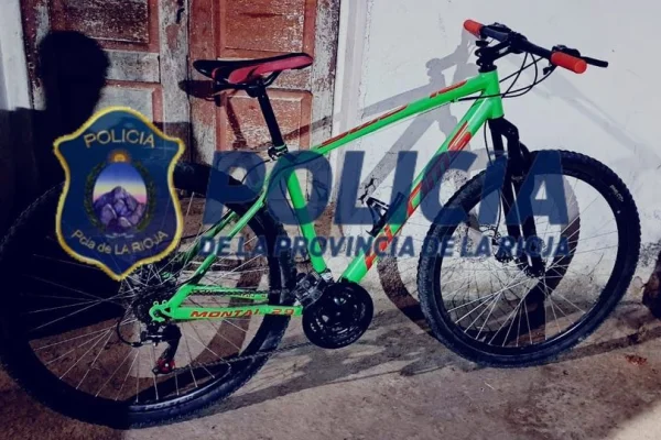 Robaron una bicicleta y la Policía la encontró en una casa vecina a la víctima