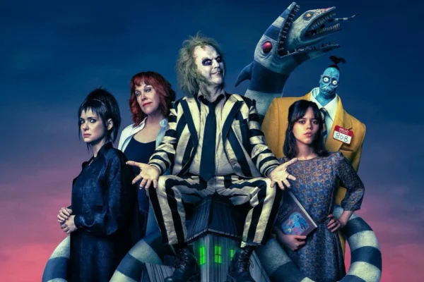 Este jueves se estrena: beetlejuice, mascotas en apuros, una jirafa en el balcón y kill: masacre en el tren