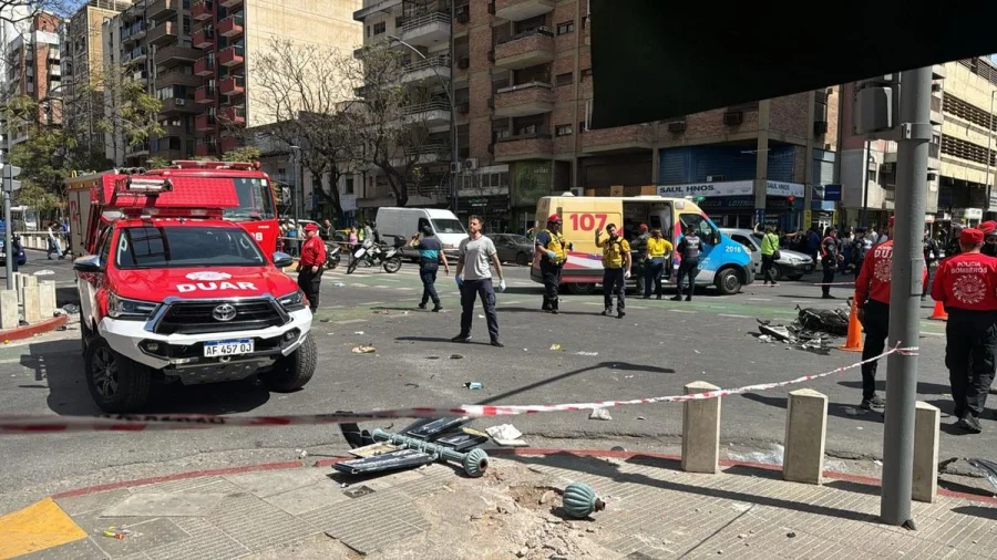 Un choque “sin antecedentes” en pleno centro de Córdoba