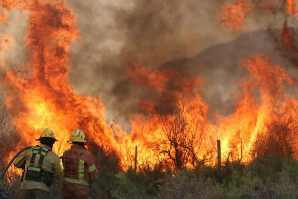 Imágenes de la desesperación: las fotos de los devastadores incendios en Córdoba