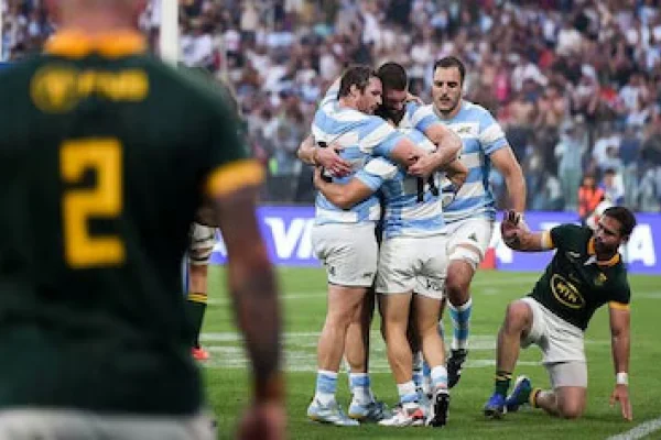 Golpe histórico de Los Pumas: vencieron al campeón del mundo Sudáfrica y sueñan con el título del Rugby Championship