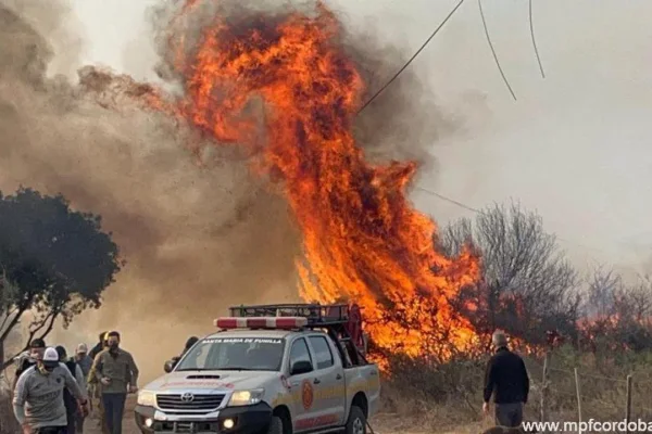 Córdoba: hay dos detenidos por los incendios