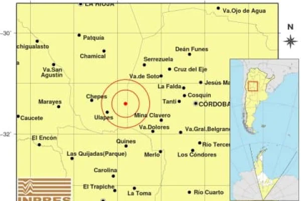 Un sismo de 5.6 volvió a sacudir suelo riojano