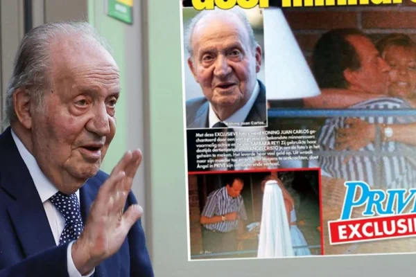 Es real: salieron a la luz fotos del Rey Juan Carlos de España a los besos con Bárbara Rey