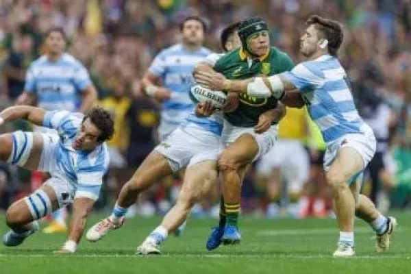 Los Pumas perdieron con Sudáfrica y no pudieron hacer historia en el Rugby Championship