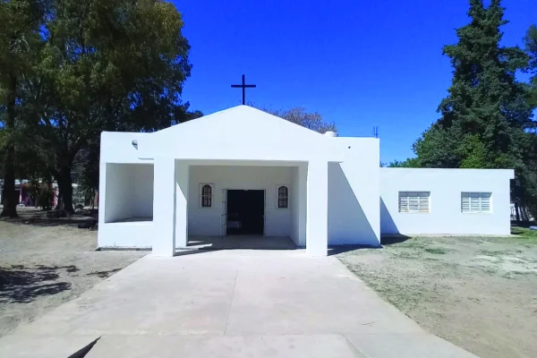 Culminó obra de la capilla de la Virgen del Rosario en Bº Paimán