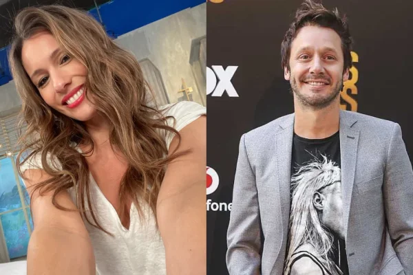 Pampita negó su reconciliación con Vicuña, tras su arribo en Chile