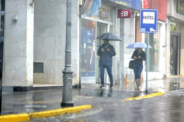 Domingo lluvioso en la ciudad