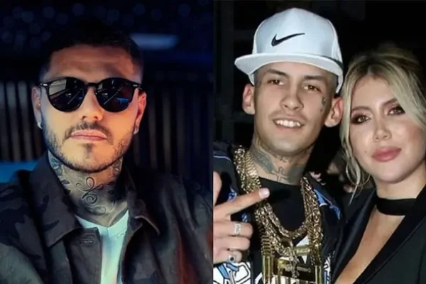 La contundente reacción de Mauro Icardi al beso de Wanda Nara y L-Gante