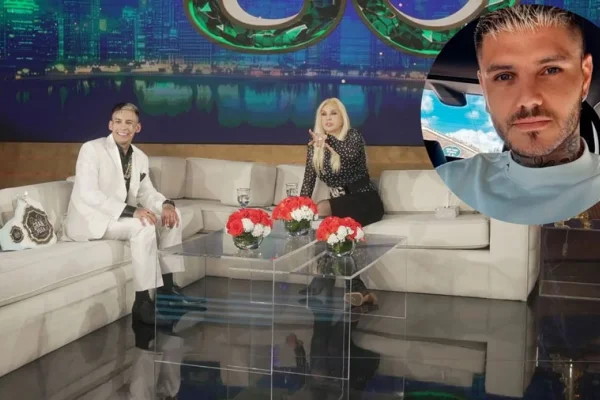 El gesto de Mauro Icardi a Wanda Nara tras la entrevista de L-Gante con Susana Giménez