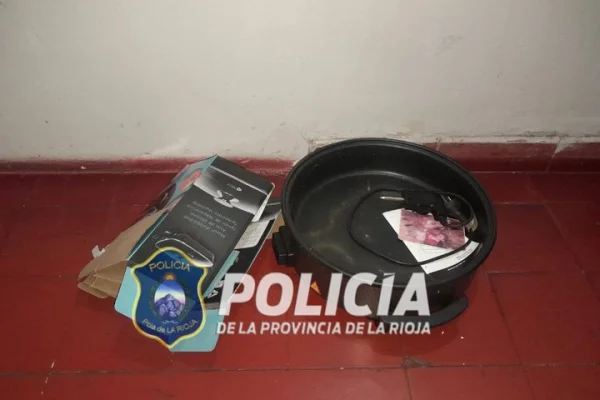 Robó una olla y quedó detenido