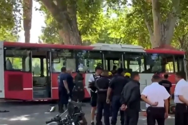 Un colectivo chocó contra un árbol en Mendoza y el chofer falleció