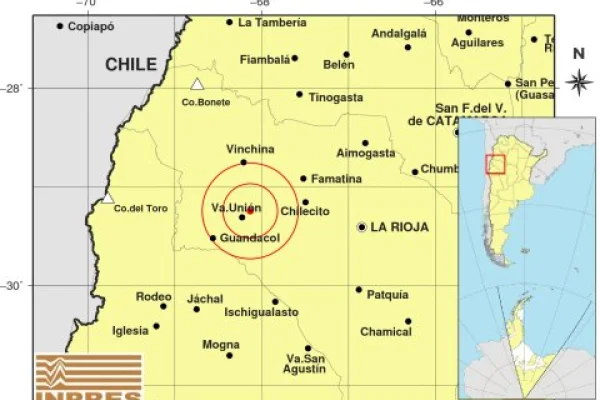 La Rioja tembló dos veces