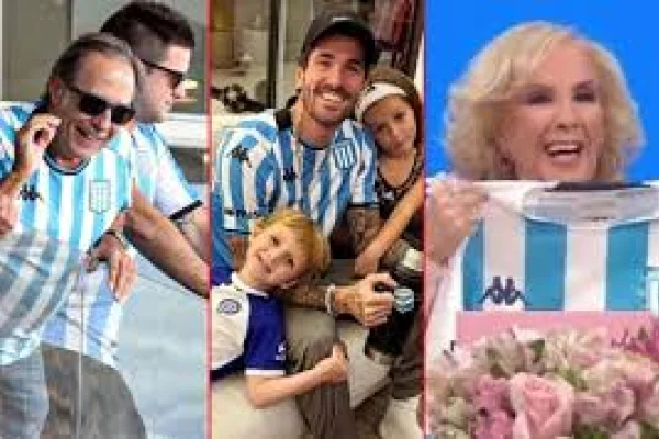 Los famosos que festejaron el histórico triunfo de Racing