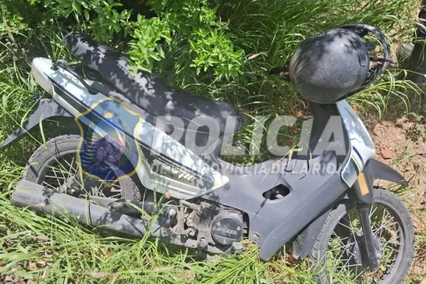 La Policia recuperó un teléfono y una motocicleta