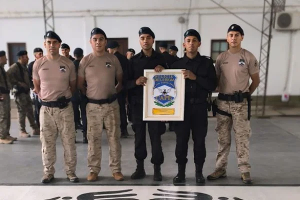 Policías de La Rioja se destacaron en curso de adiestramiento policial especial