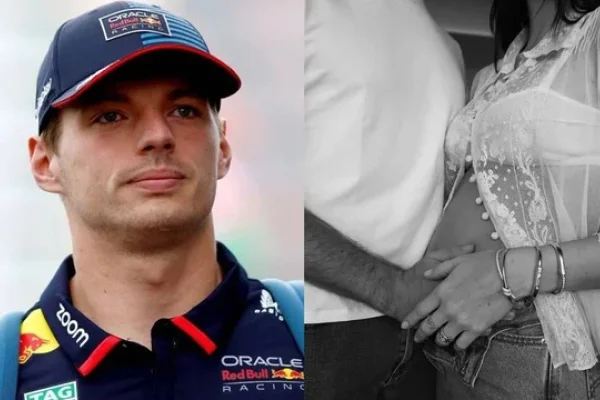 Max Verstappen anunció que va a ser papá de su primer hijo biológico junto a Kelly Piquet