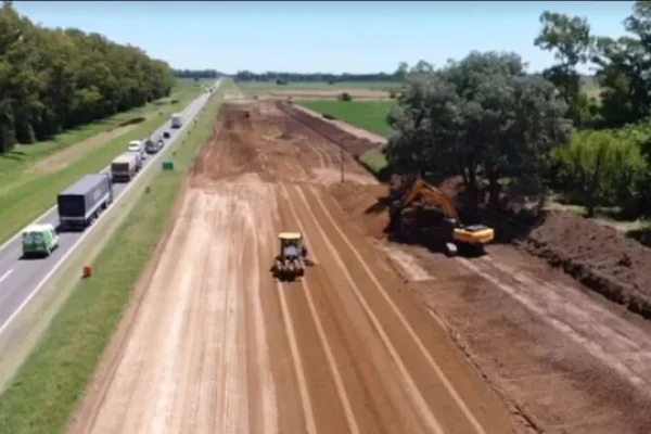 Vialidad Nacional retomó las obras de la Autopista de la Ruta Nacional 5