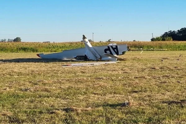 Se estrelló una avioneta en Pergamino y murió el piloto