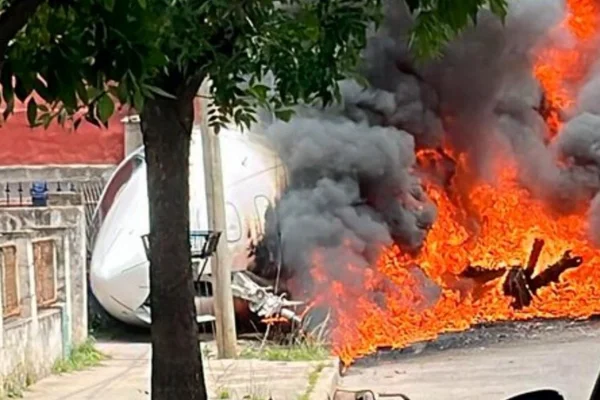 Se estrelló un avión de la familia Brito en San Fernando: murieron los pilotos