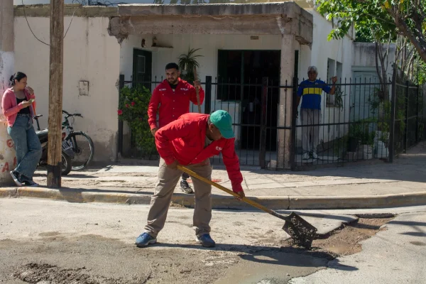 El Municipio avanza en la erradicación de basurales en los Barrios 4 de Junio ​​y Alta Rioja