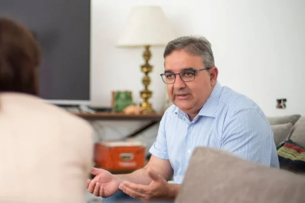Raúl Jalil destacó la reunión que mantuvo Javier Milei con la familia del gendarme Nahuel Gallo