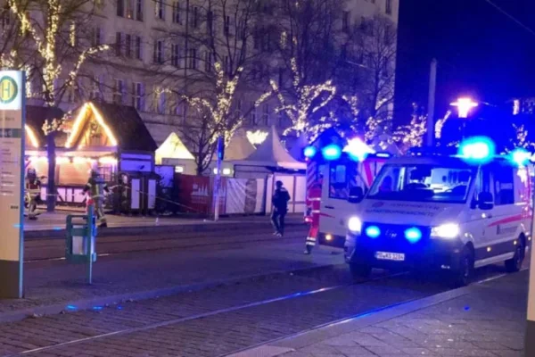 Un atropello múltiple en un mercado navideño en Alemania deja dos muertos y más de 50 heridos