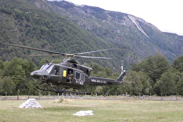 Chile admitió que uno de sus helicópteros invadió el espacio aéreo argentino