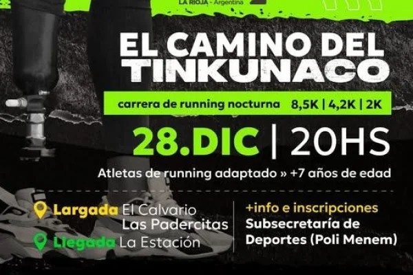 Anuncian la carrera “El camino del Tinkunaco – La última noche”