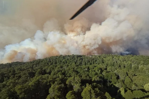 Incendio en el Parque Nacional Nahuel Huapi: ya ardieron más de 2.100 hectáreas