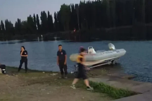 Desesperada búsqueda de una niña de 10 años en el río Limay