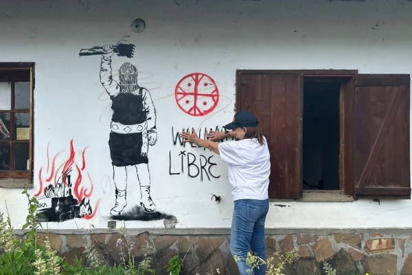 Patricia Bullrich mostró cómo fue el desalojo de los mapuches del Parque Nacional Los Alerces