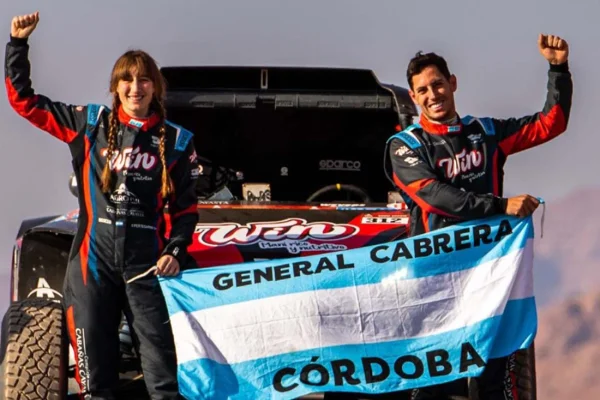 Cavigliasso y Pertegarini son campeones en la categoría Challenger del Dakar