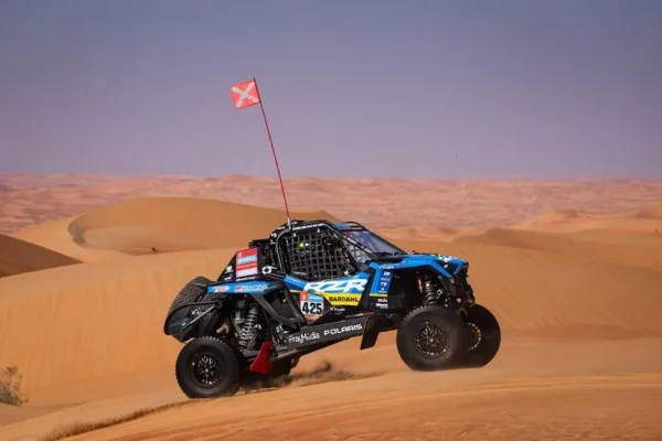 El americano Brock Heger venció en UTV SSV T4 del Dakar