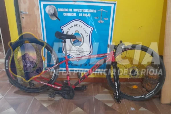 La Policia recuperó una bicicleta robada