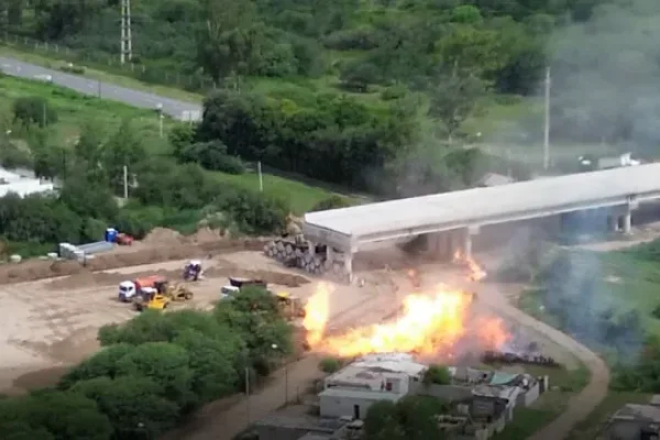 Córdoba: declararon zona de desastre el lugar donde ocurrió la explosión del gasoducto