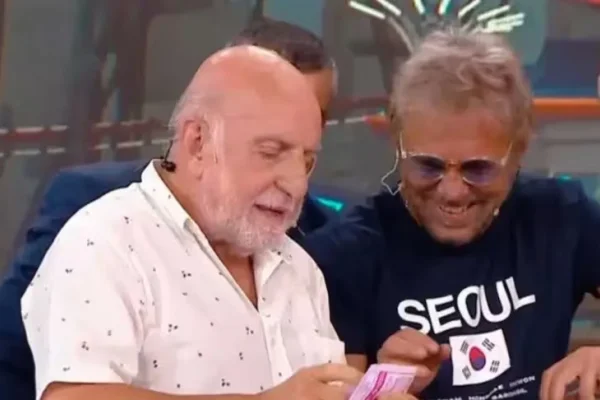 Horacio Pagani se ganó la lotería en vivo y sorprendió a sus compañeros de Bendita TV