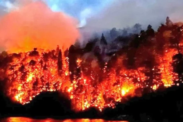 El incendio en el Parque Nacional Nahuel Huapi continúa activo: ya son más de 40 días de fuego