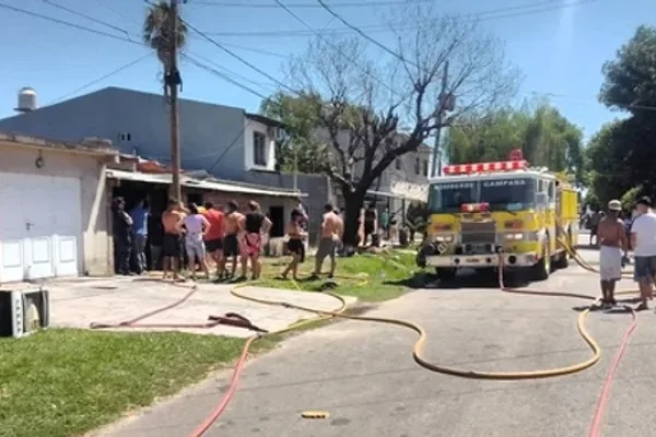 Tragedia: cuatro nenes murieron por el incendio de una casa