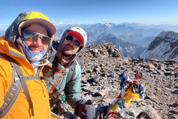 Un joven de Vinchina hizo ascenso récord al Aconcagua