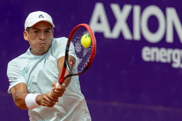 Sebastián Báez consiguió su primera victoria del año en el Argentina Open