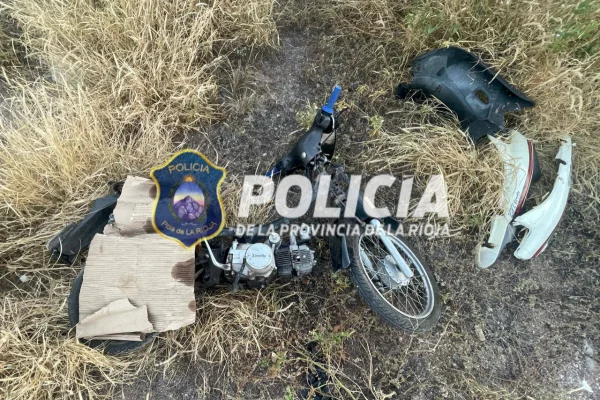 La Policia recuperó una motocicleta denunciada como robada