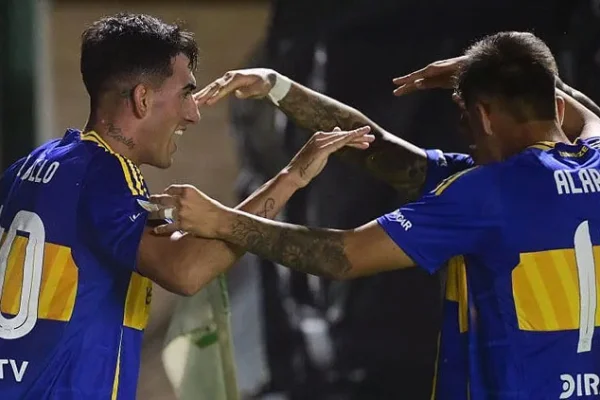 Boca fue eficaz y celebró en una noche opaca ante Banfield