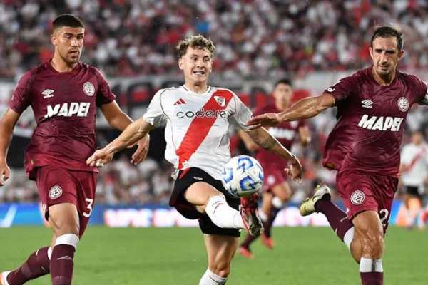 River le ganó a Lanús y consiguió una nueva victoria