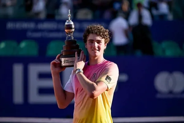 Fonseca hizo historia y se consagró campeón del IEB+ Argentina Open