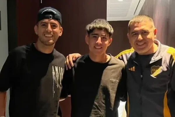 El reencuentro de Juan Román Riquelme y Carlos Zambrano en la previa al debut de Boca por la Copa Libertadores